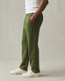 Men's French Terry Straight Pant - Chive